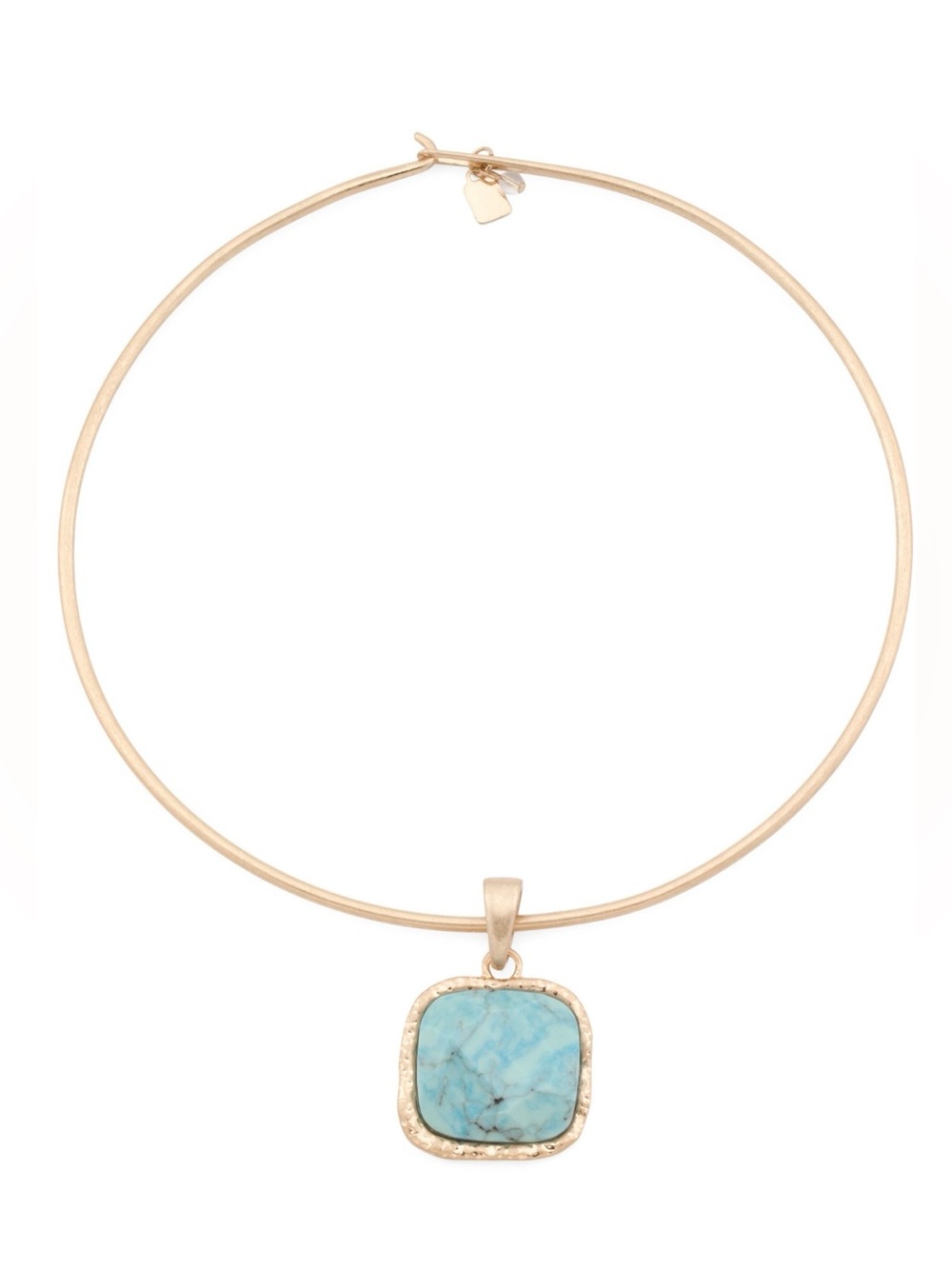 Robert Lee Morris Turquoise Stone Pendant